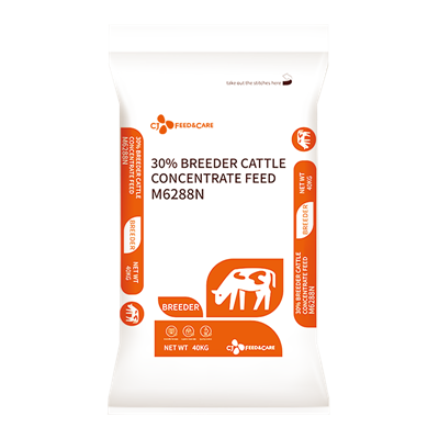 Alimento para concentrar a vacas de carne